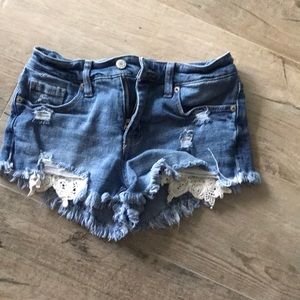 Mossimo high waisted jean shorts